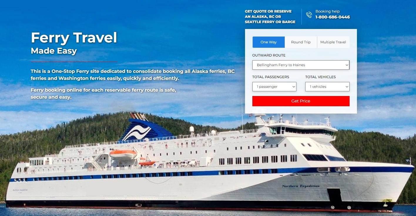 Winter Sailing Schedule for Alaska Ferries