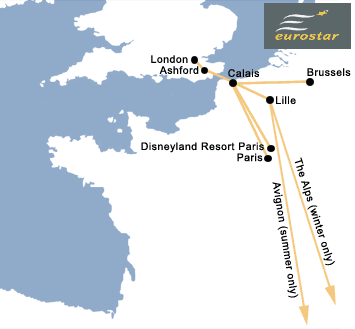 Eurostar Paris - Book Eurostar Paris with Ferry Travel