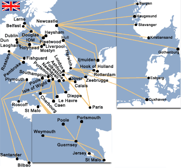 ferries to jersey from england