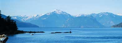 Canadian Ports: Gulf Islands, BC, The Gulf Islands are home of many world-renowned artists