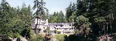 Ferry to Mayne Island: Mayne Island, BC, Century old buildings - Spectacular views of Active Pass