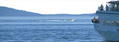 Canadian Ports: Sidney, BC,  a vibrant community of over 10,000 residents is served by 2 ferry systems