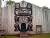 Ferry to Wrangell: Wrangell, Alaska. Chief Shakes Iland Tribal House